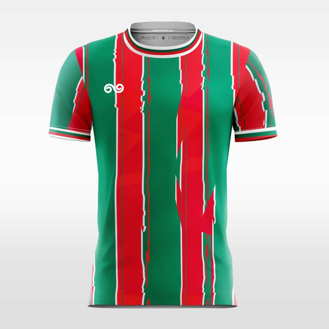 Christmas Tree - Custom Soccer Jersey for Men Green Sublimated