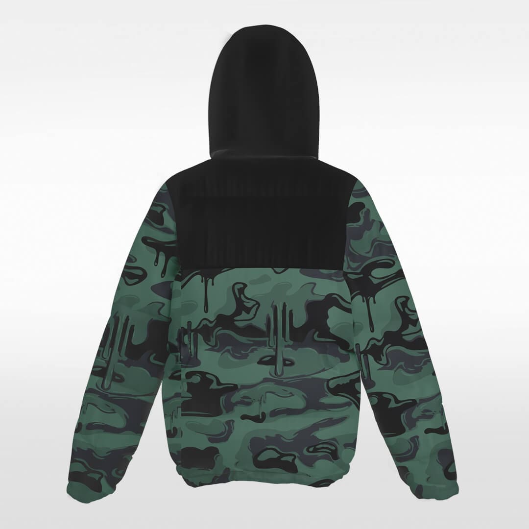     green youth winter Jacket