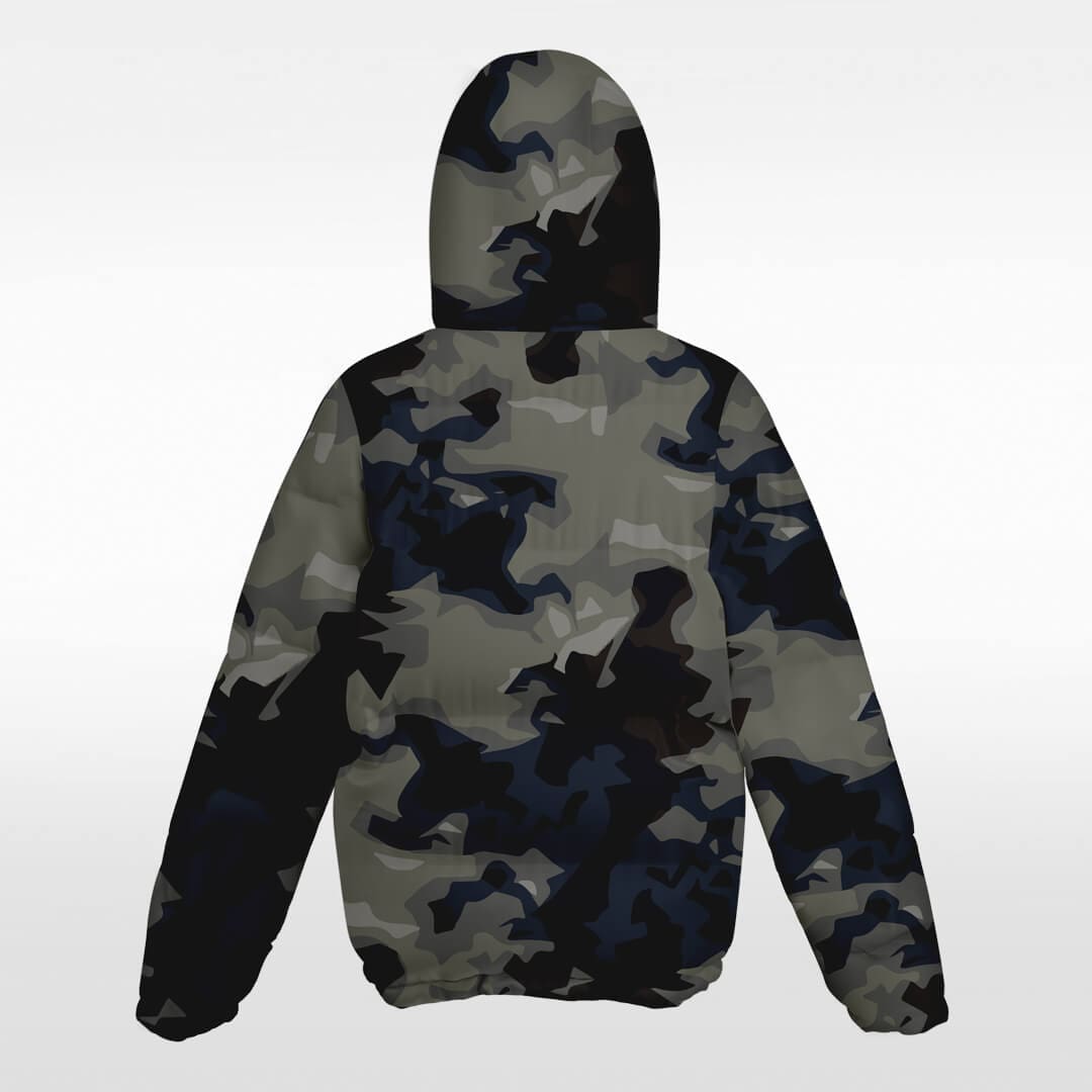 Camouflage - Custom Winter Jacket Green Sublimated