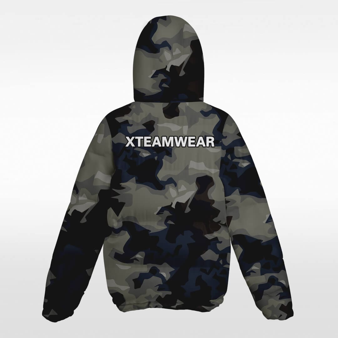 Camouflage - Custom Winter Jacket Green Sublimated