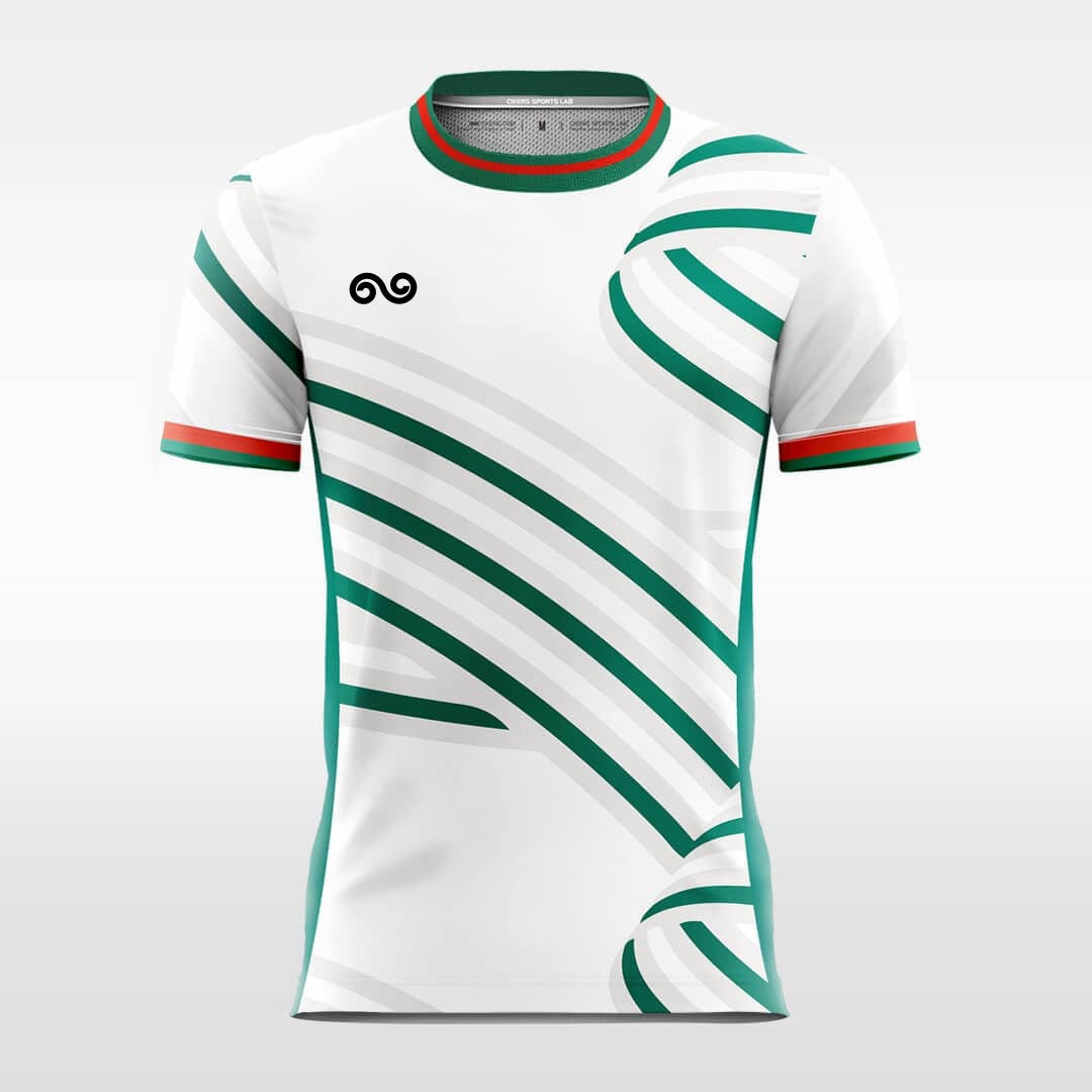 Christmas Line - Custom Soccer Jersey for Men White Sublimated