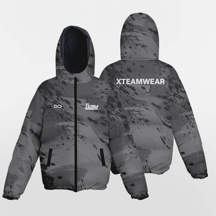 grey winter jacket