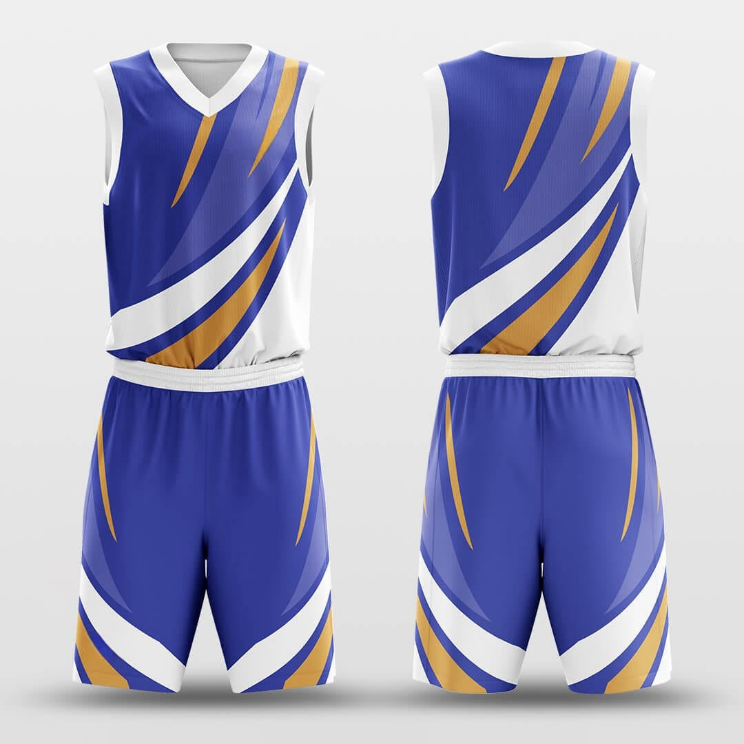 Hurricane -Custom Basketball Jersey with Shorts Subliamted