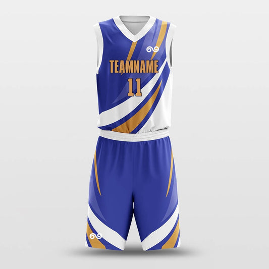 Hurricane -Custom Basketball Jersey with Shorts Subliamted