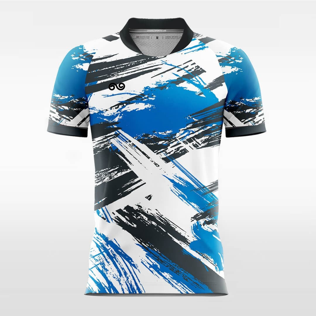 Ink - Custom Soccer Jersey for Men White Sublimated
