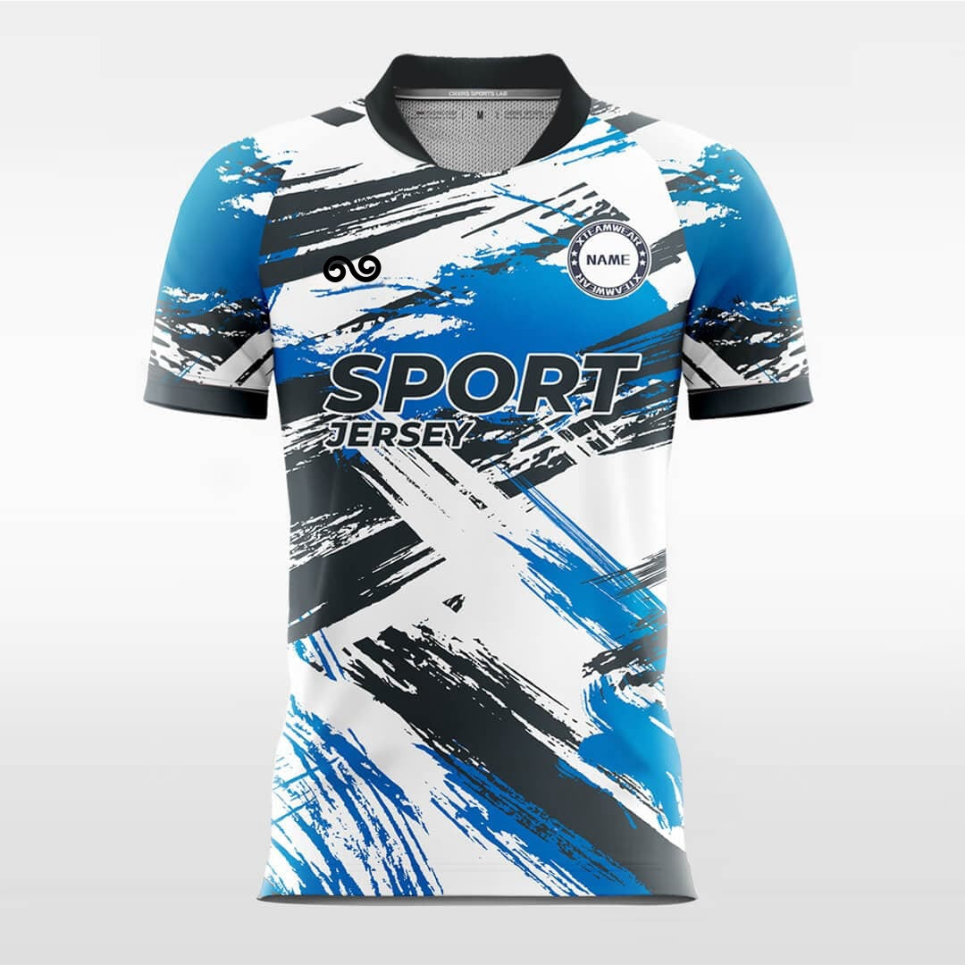 Ink - Custom Soccer Jersey for Men White Sublimated