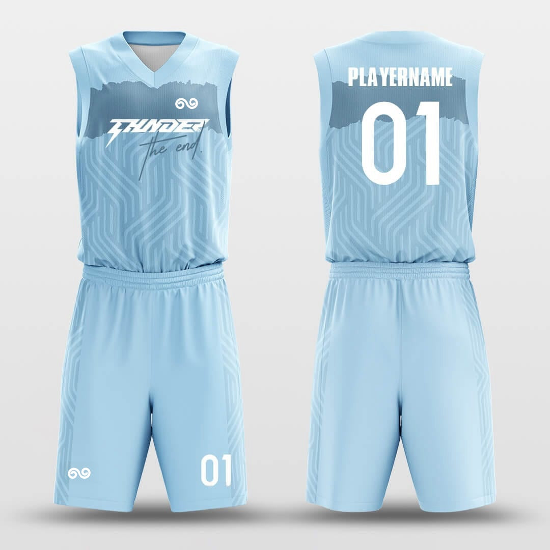 Intersection -Custom Basketball Jersey with Shorts Subliamted