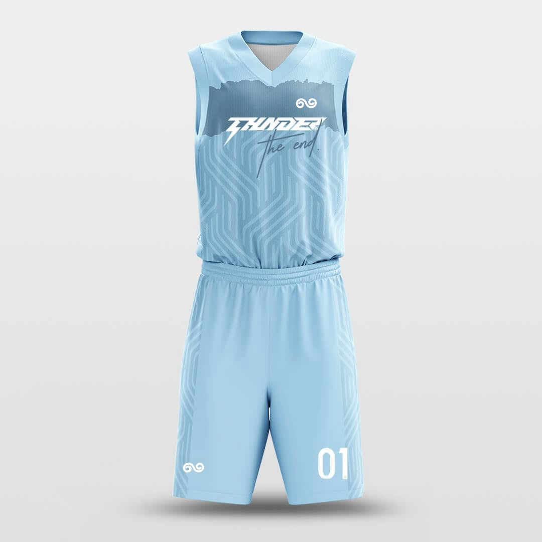 Intersection -Custom Basketball Jersey with Shorts Subliamted