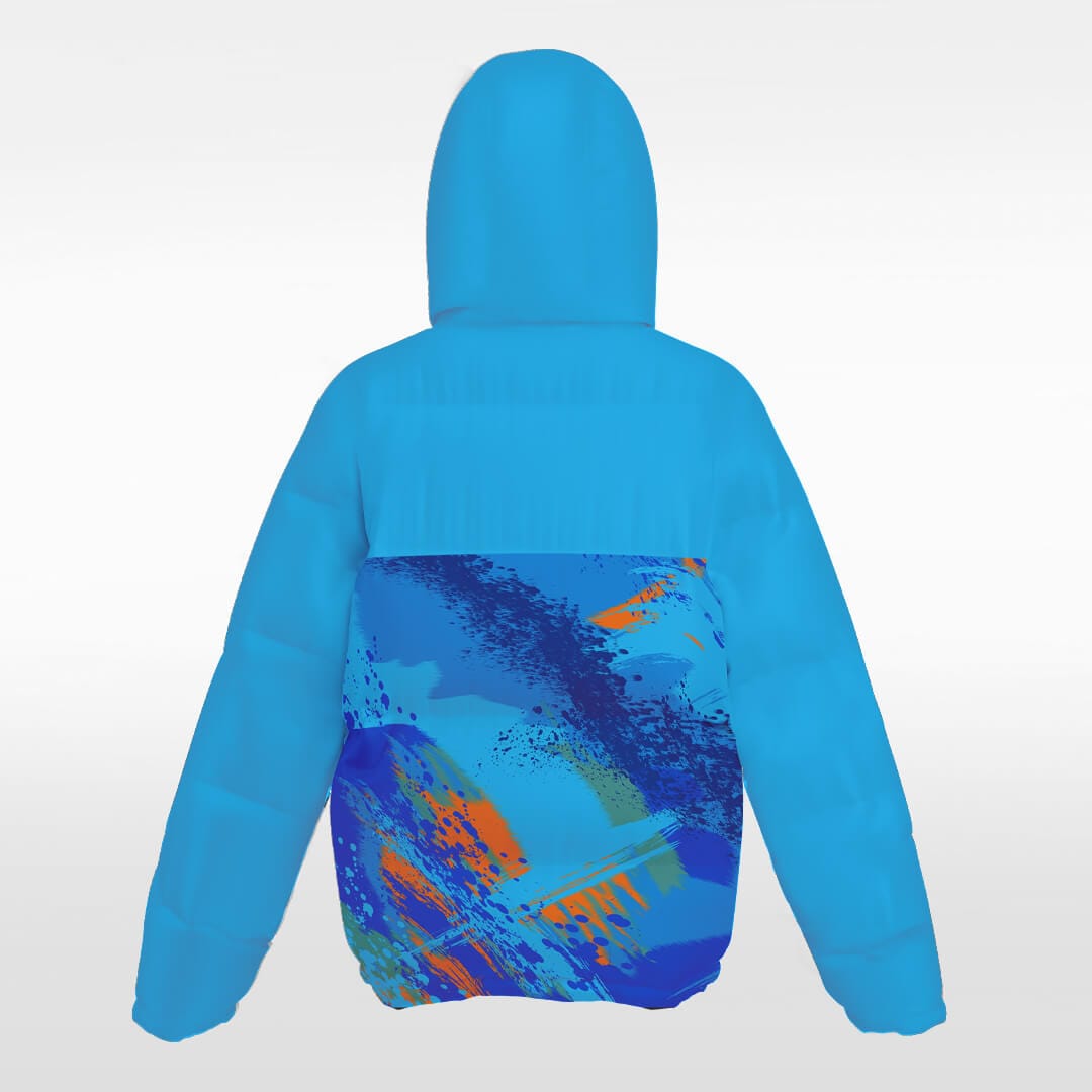 jungle sublimation custom winter jacket