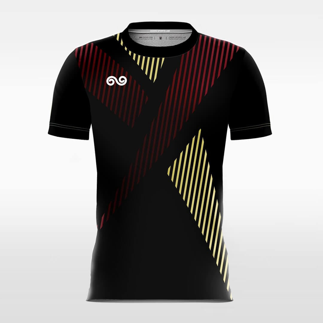 Knight - Custom Soccer Jersey for Men Black Sublimated