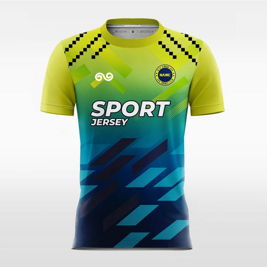 Kryocide - Custom Soccer Jersey for Men Green Sublimated