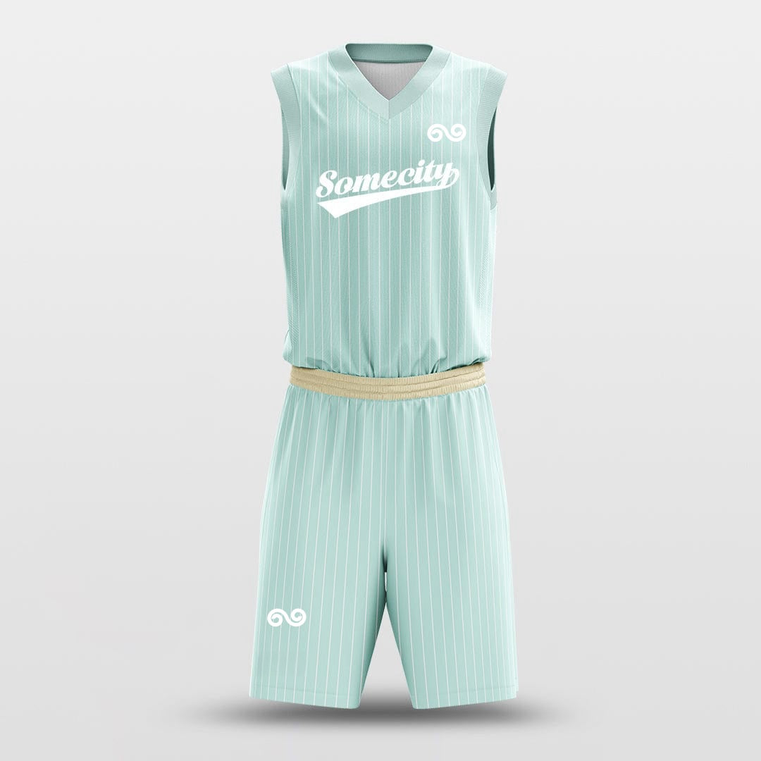 League -Custom Basketball Jersey with Shorts Subliamted