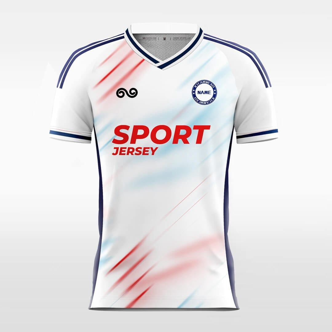 Light - Custom Soccer Jersey for Men White Sublimated