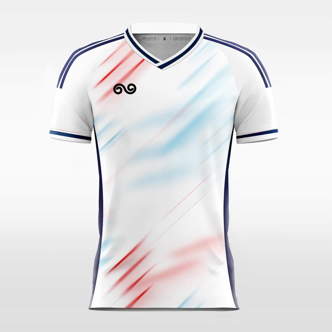 Light - Custom Soccer Jersey for Men White Sublimated