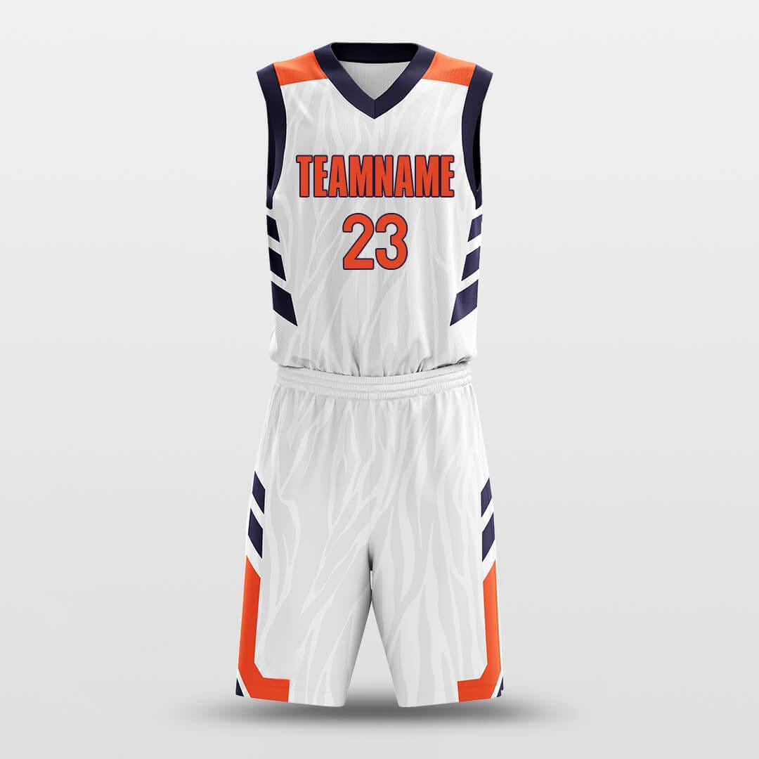 Light Feather -Custom Basketball Jersey with Shorts Subliamted