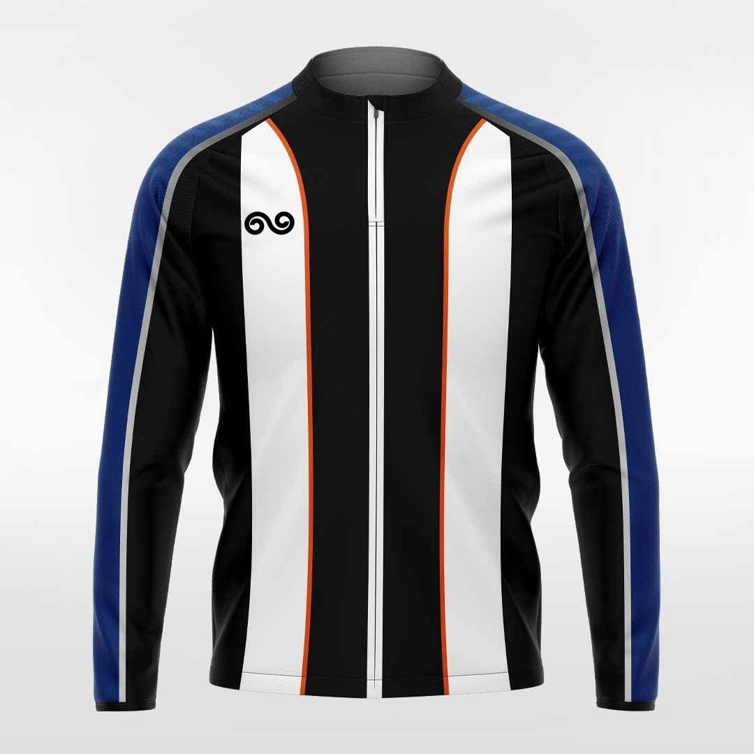 Limited Secret Style 2 - Custom Full Zip Sport Jacket Black Sublimated