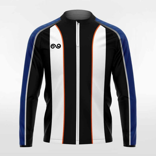 Limited Secret Style 2 - Custom Full Zip Sport Jacket Black Sublimated