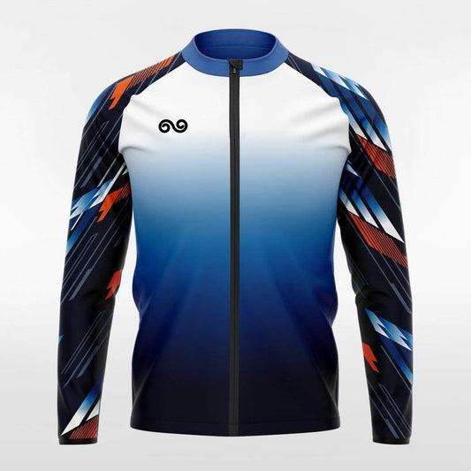 Limited Secret - Custom Full Zip Sport Jacket Blue Sublimated