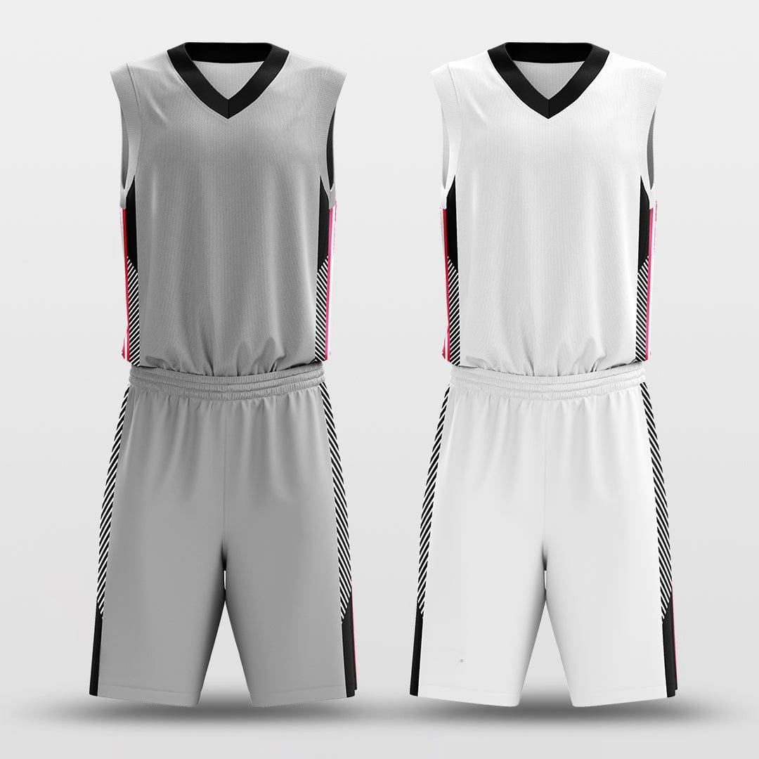 Line -Custom Reversible Basketball Jersey with Shorts Subliamted