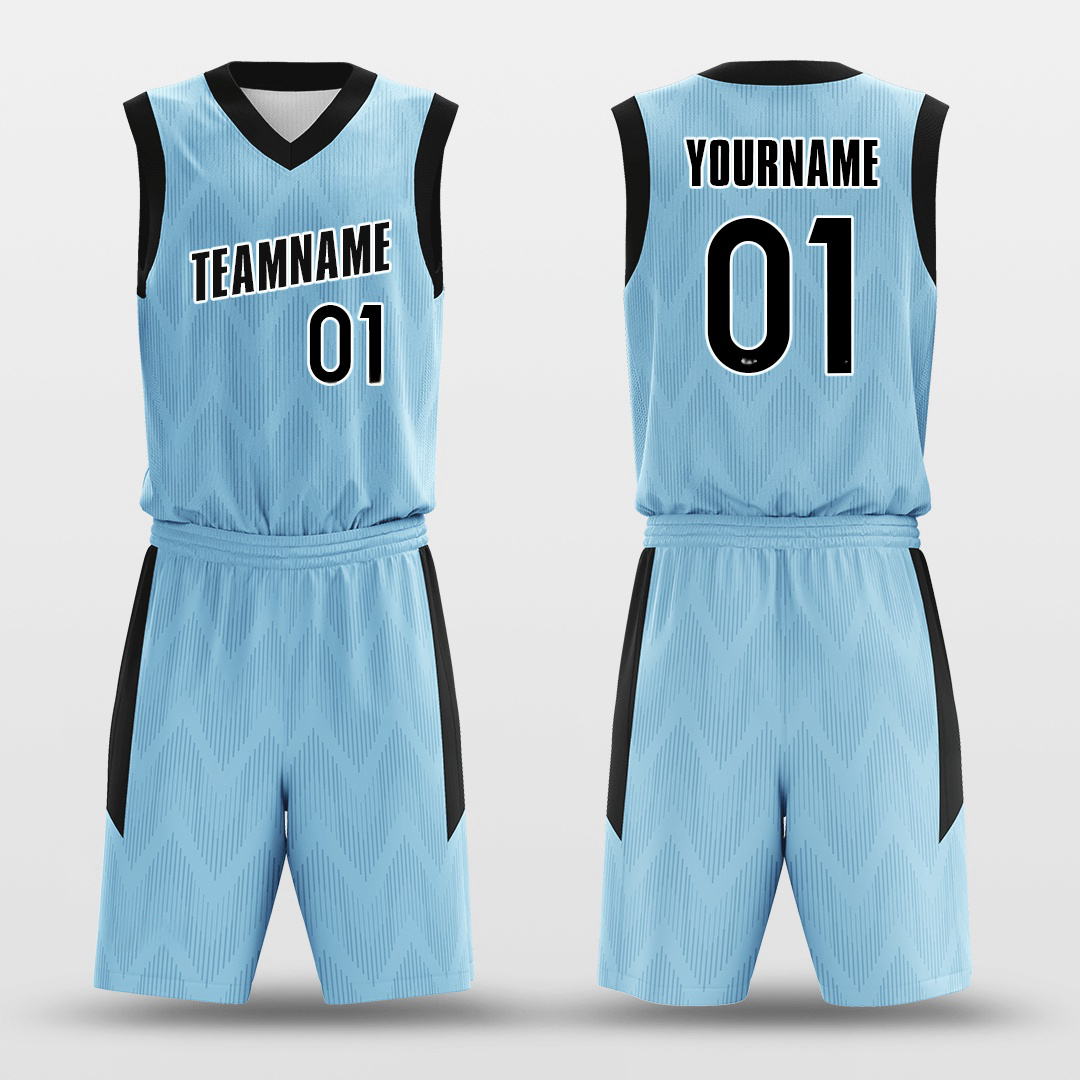 Louver -Custom Basketball Jersey with Shorts Subliamted