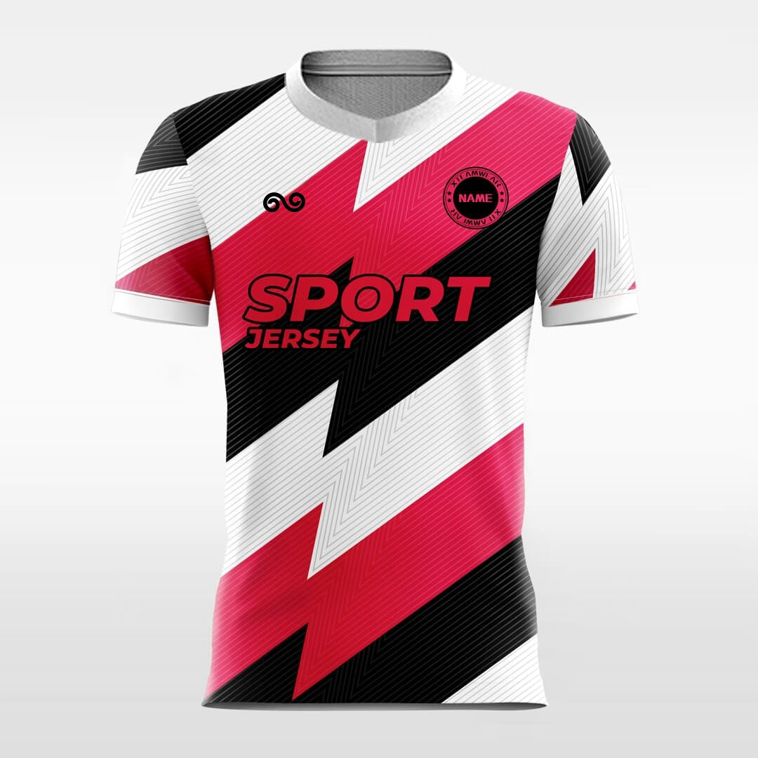 Maple - Custom Soccer Jersey for Men White Sublimated