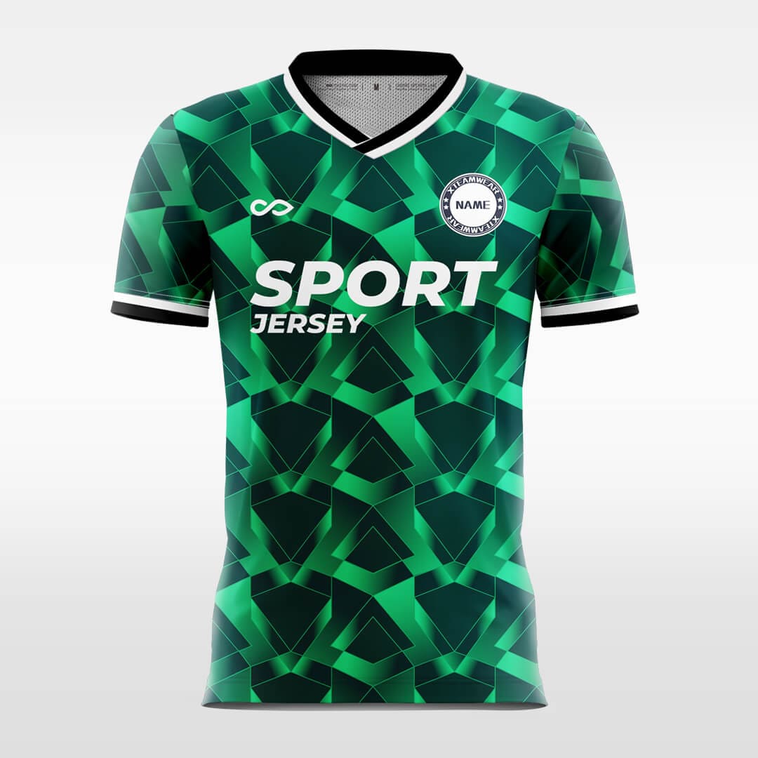 Meadow - Custom Soccer Jersey for Men Green Sublimated