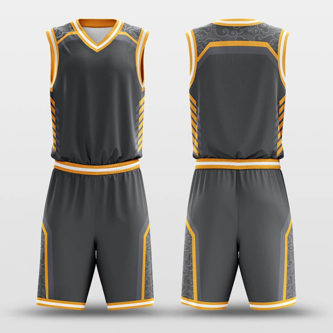 Mecha Warrior -Custom Basketball Jersey with Shorts Subliamted