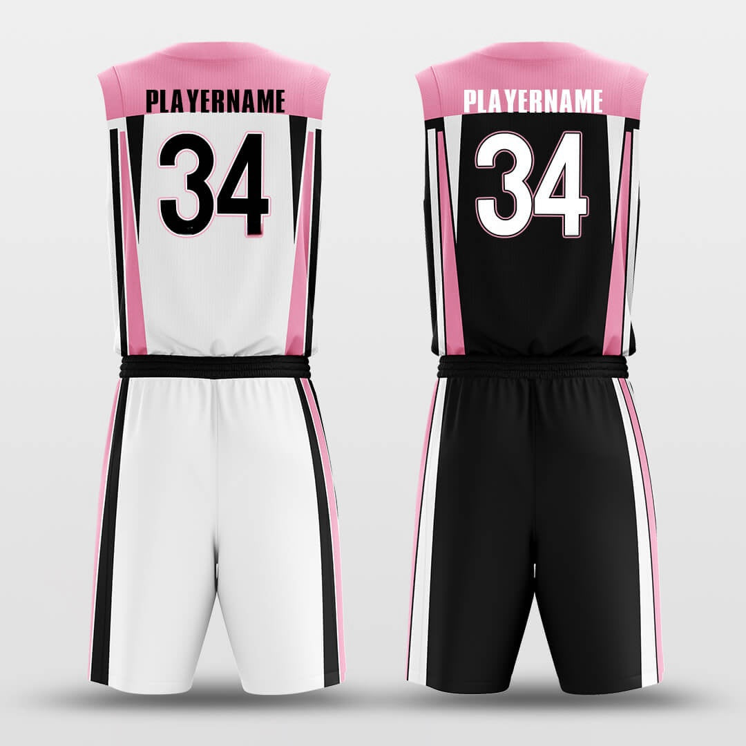 Mecha -Custom Reversible Basketball Jersey with Shorts Subliamted