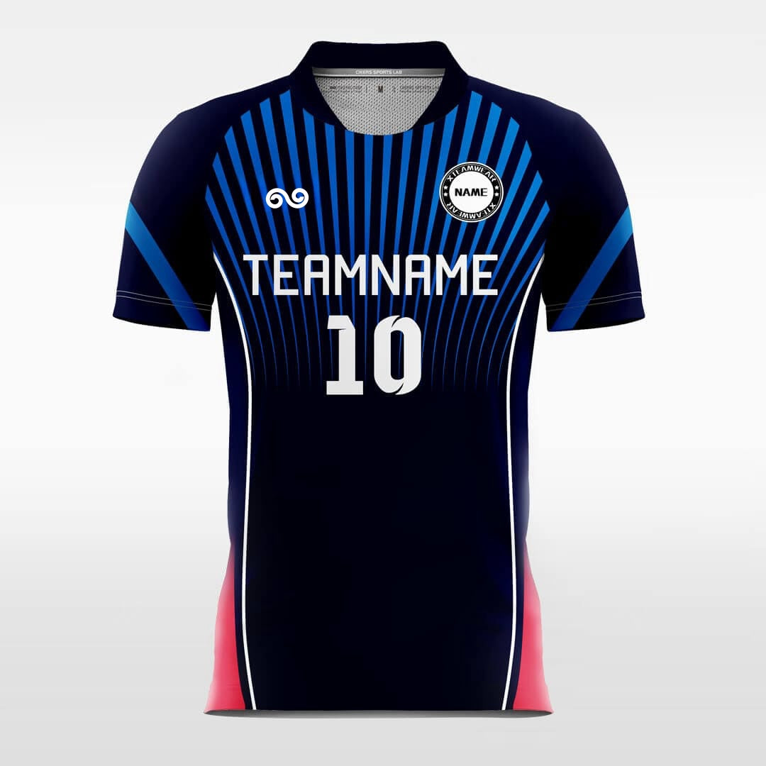 Mermaid - Custom Soccer Jersey for Men Black Sublimated