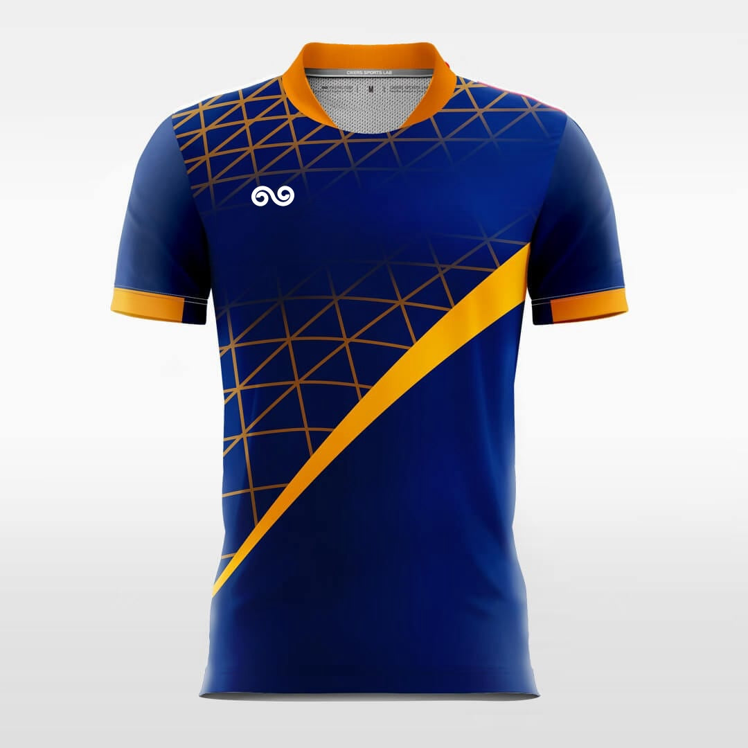 Fertility - Custom Soccer Jersey for Men Navy Blue Sublimated