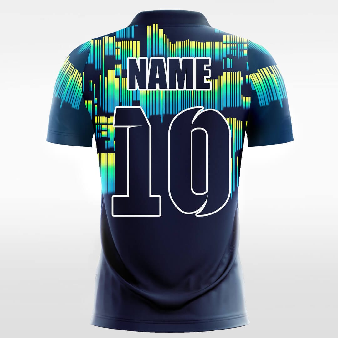 navy blue sublimation short jersey