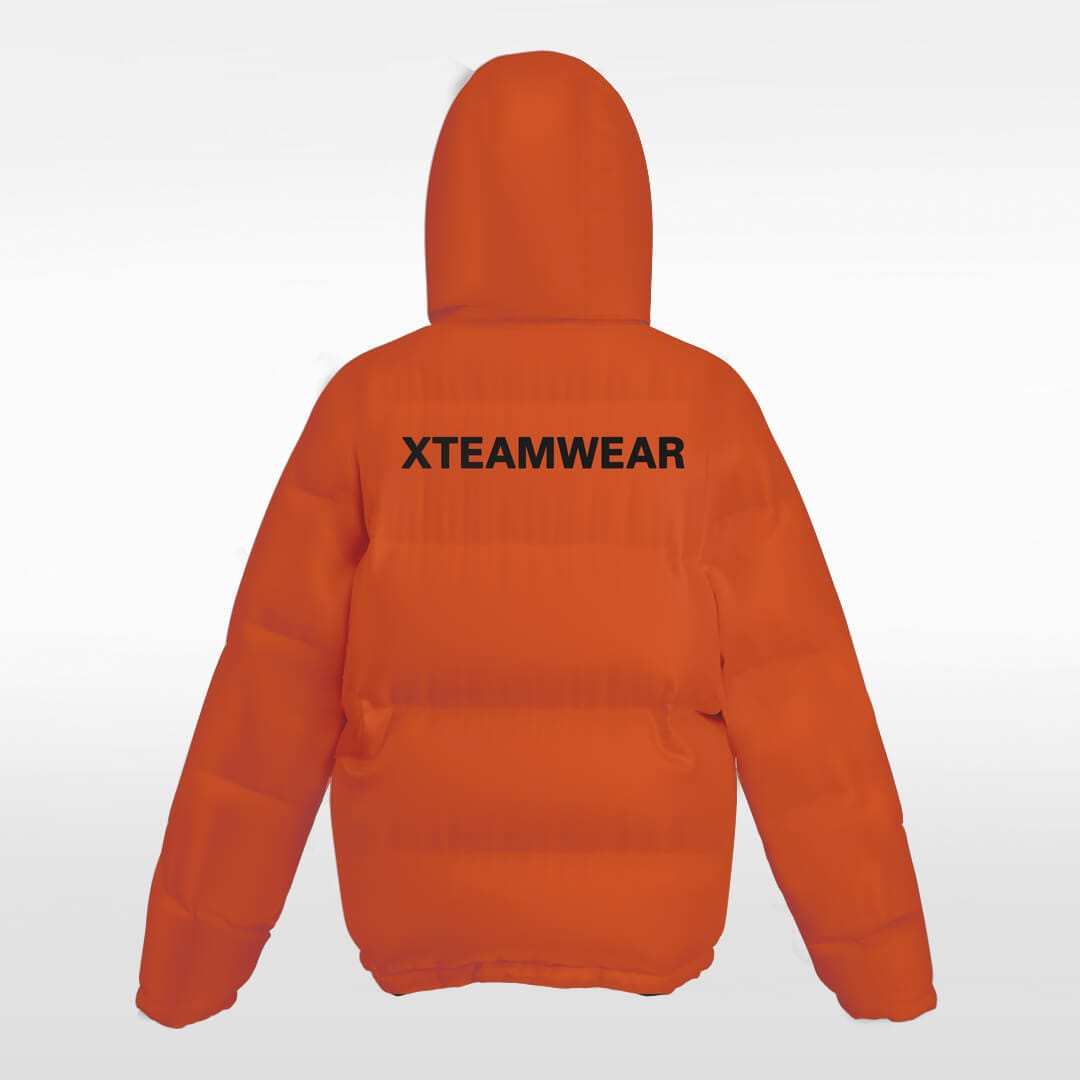     orange Sublimated Winter Jacket