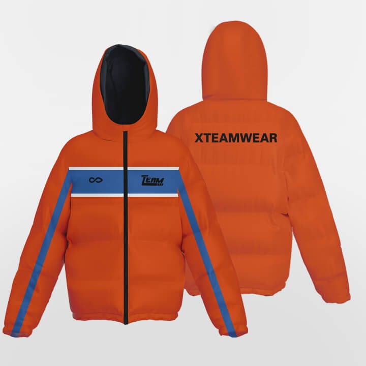    orange Winter Jacket