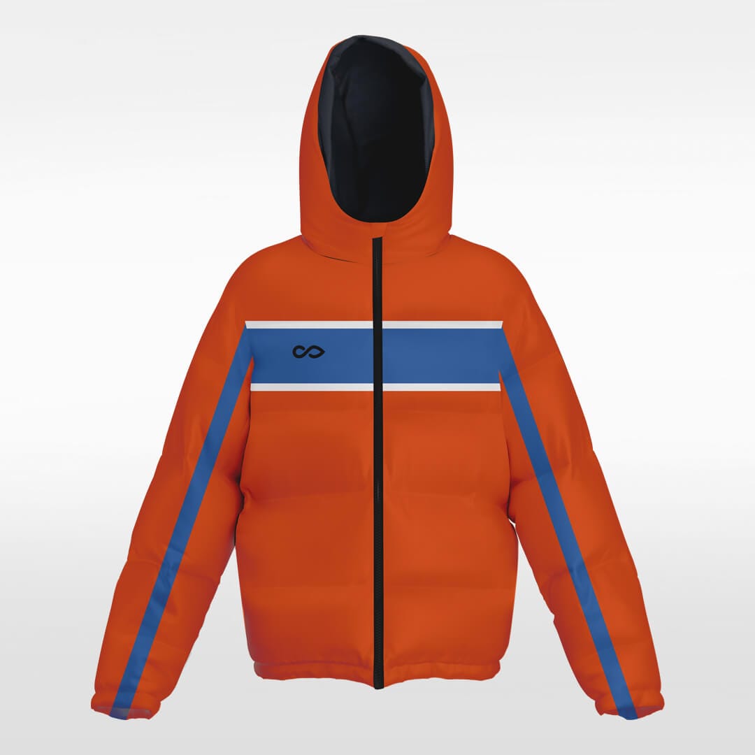    orange youth Winter Jacket