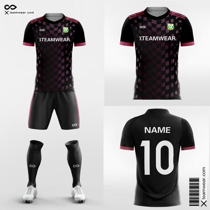 Plaid - Custom Youth Soccer Jerseys with Shorts Sublimated