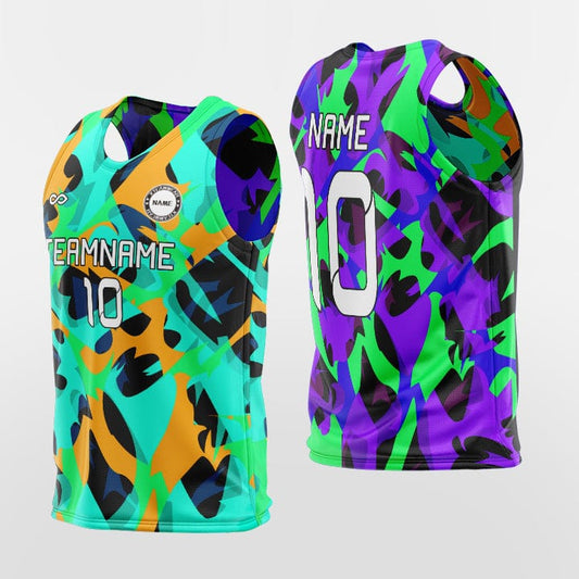 Pop Camouflage - Custom Reversible Sport Training Bibs Sublimated
