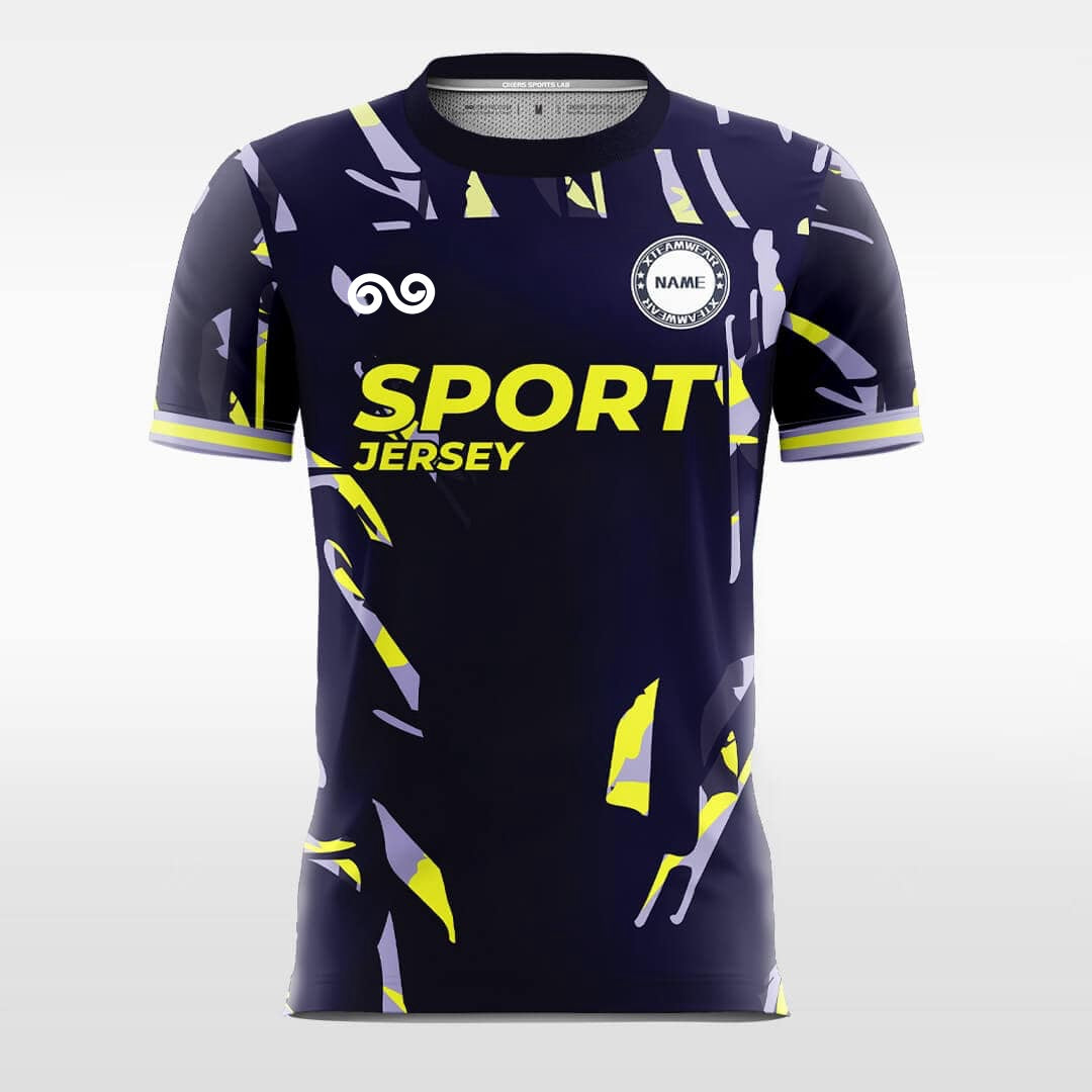 Asterism - Custom Soccer Jersey for Men Purple Sublimated