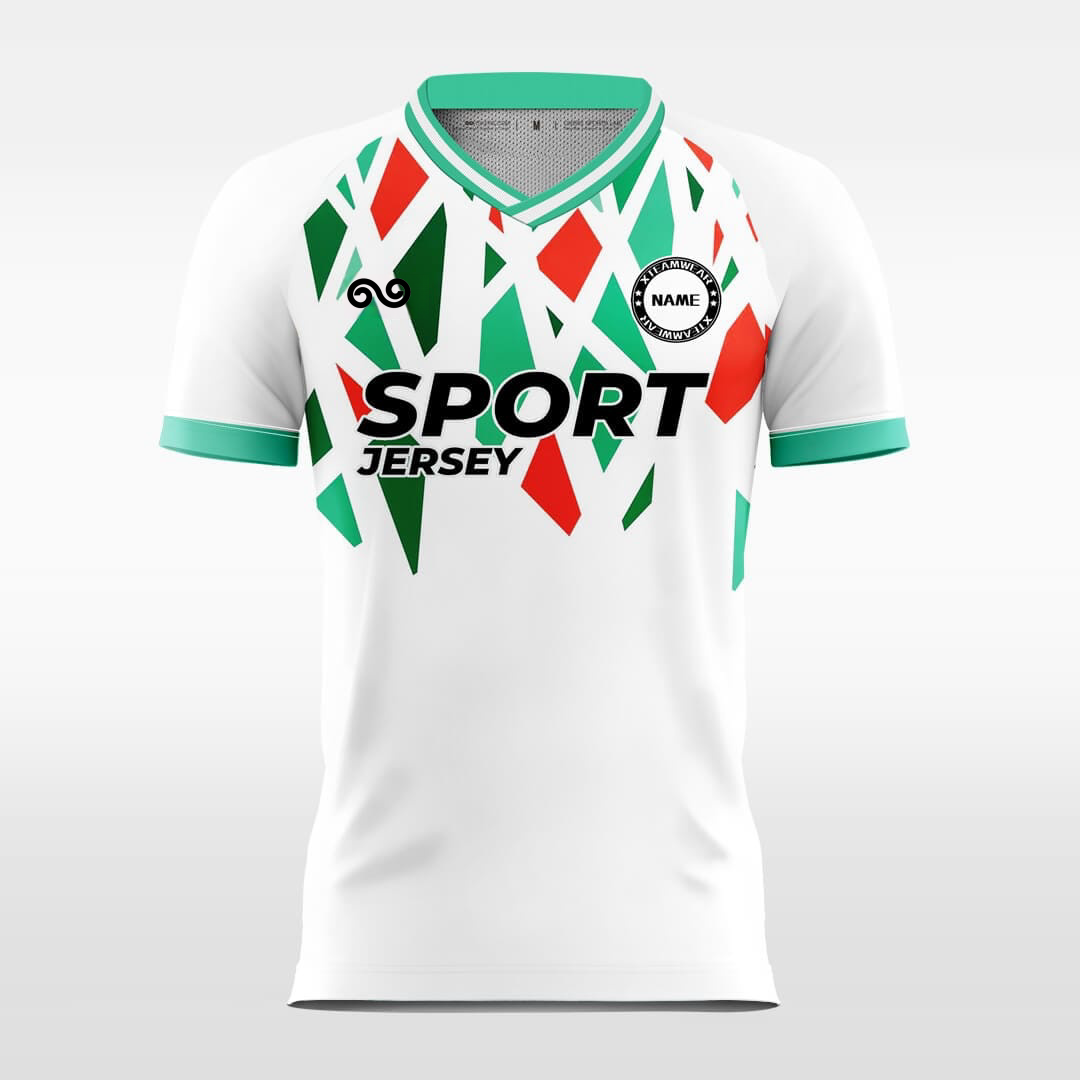 Christmas Shivering - Custom Soccer Jersey for Men White Sublimated