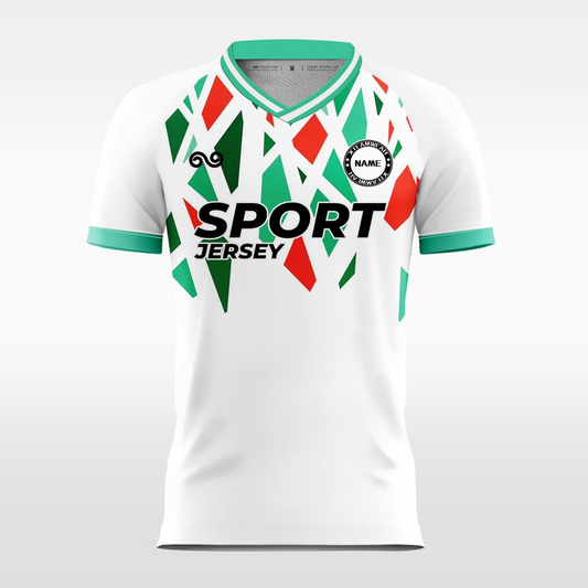 Christmas Shivering - Custom Soccer Jersey for Men White Sublimated