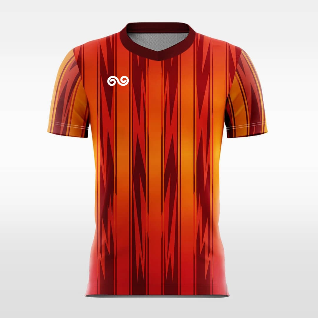 Exciting - Custom Soccer Jersey for Men Orange Sublimated