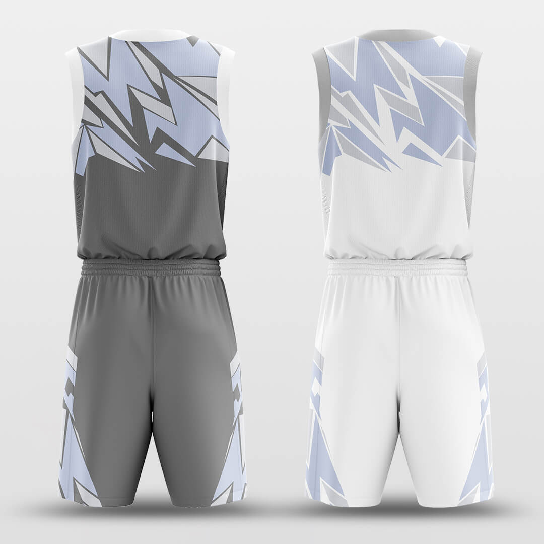 Saw Puzzle -Custom Reversible Basketball Jersey with Shorts Subliamted