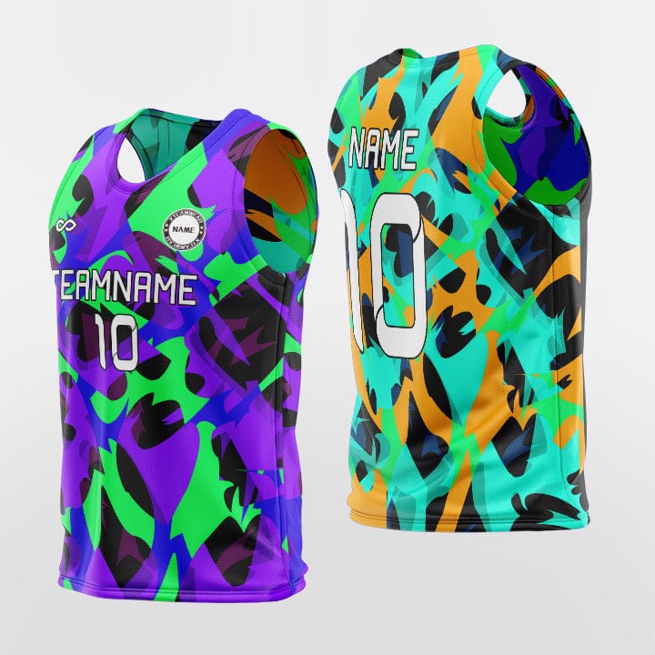 Pop Camouflage - Custom Reversible Sport Training Bibs Sublimated