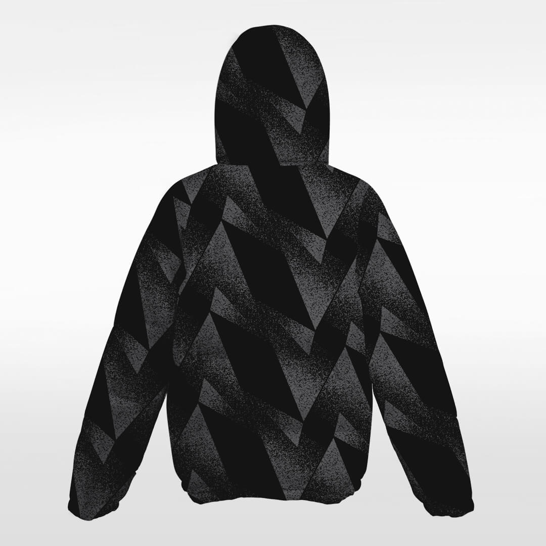 Sand Dune - Custom Winter Jacket Black Sublimated