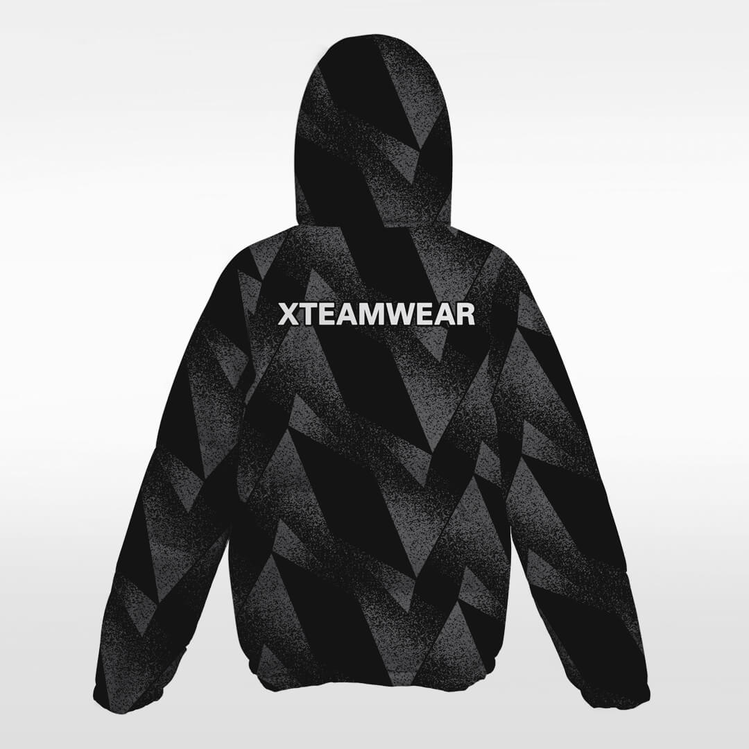 Sand Dune - Custom Winter Jacket Black Sublimated