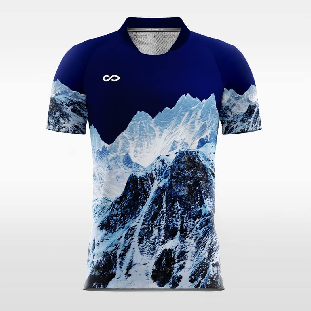 navy blue soccer jersey