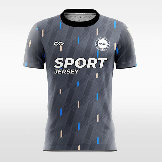 spiral sleeve soccer jersey
