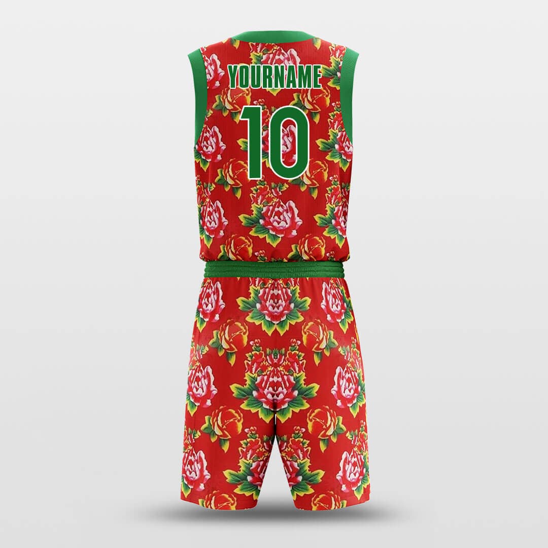 sublimated basketball jersey set