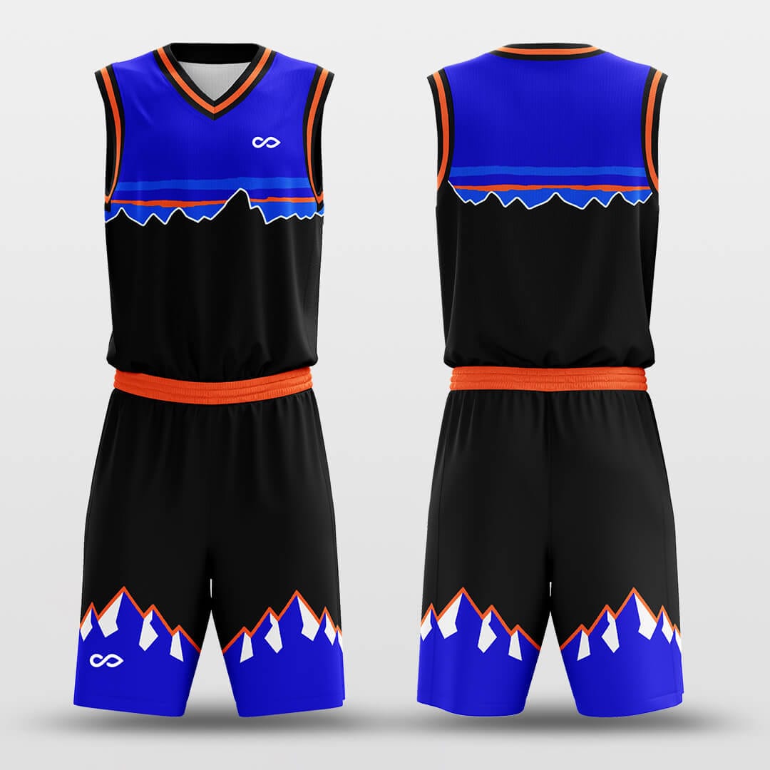 sublimated basketball jersey set