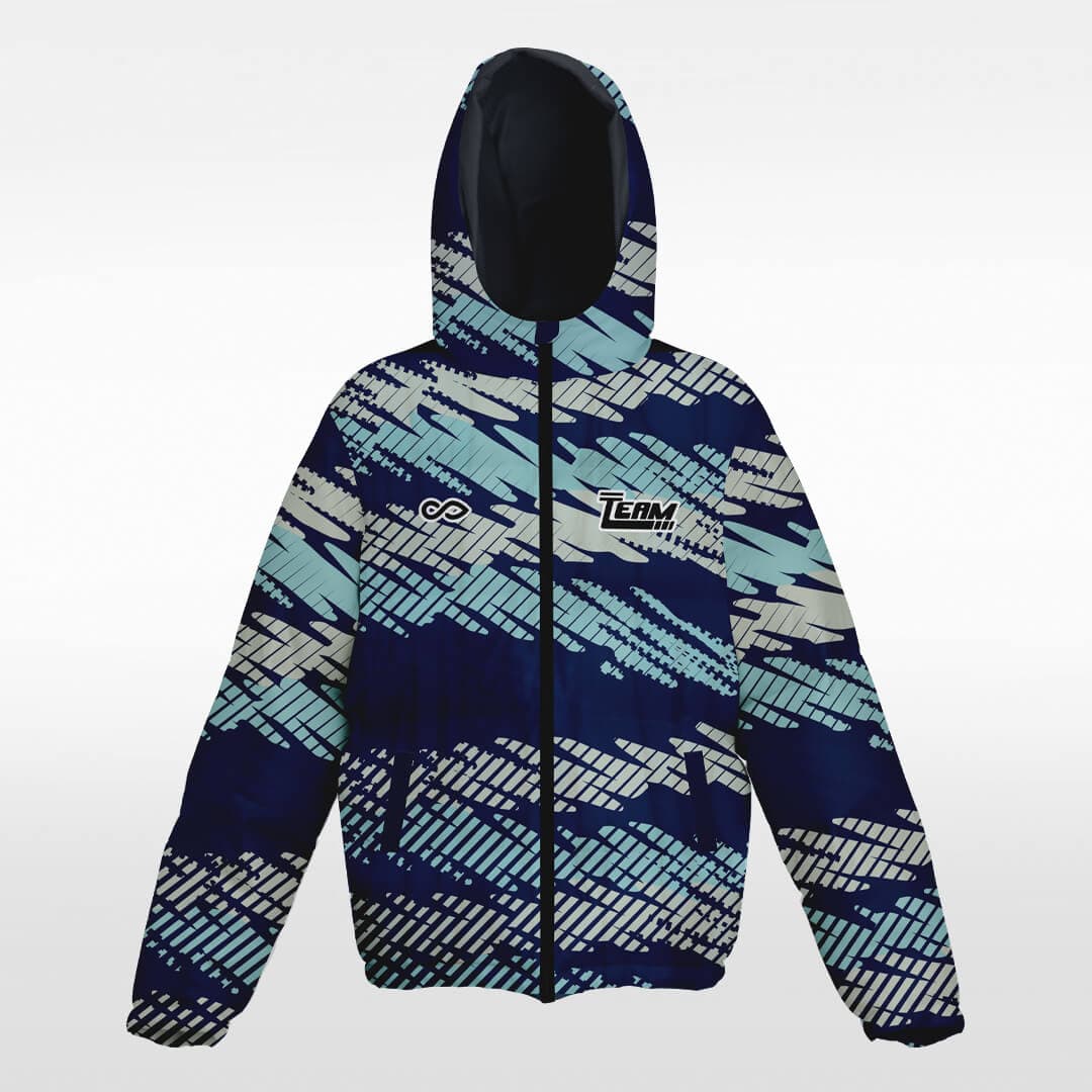 texture custom winter jacket