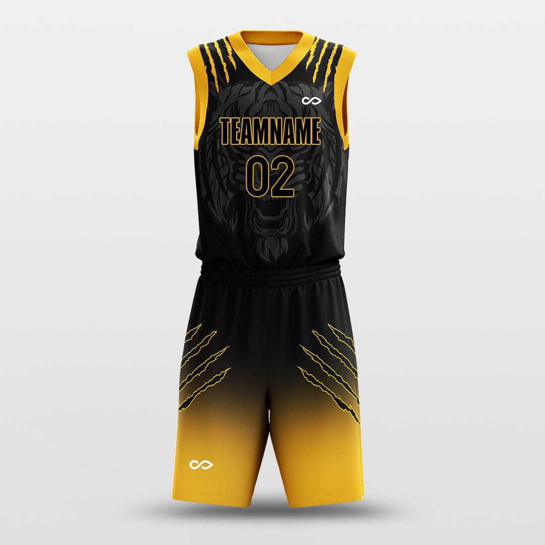 tiger sublimated basketball jersey